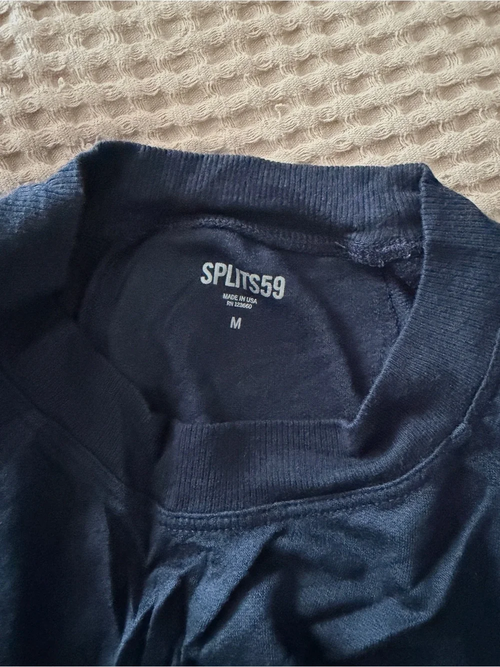 Splits59 Navy Long-Sleeve Crew Shirt - Picture 4 of 4